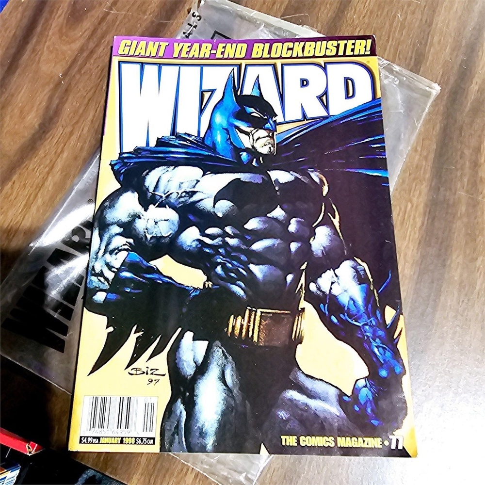 January 1998  Wizard Comic Guide Magazine